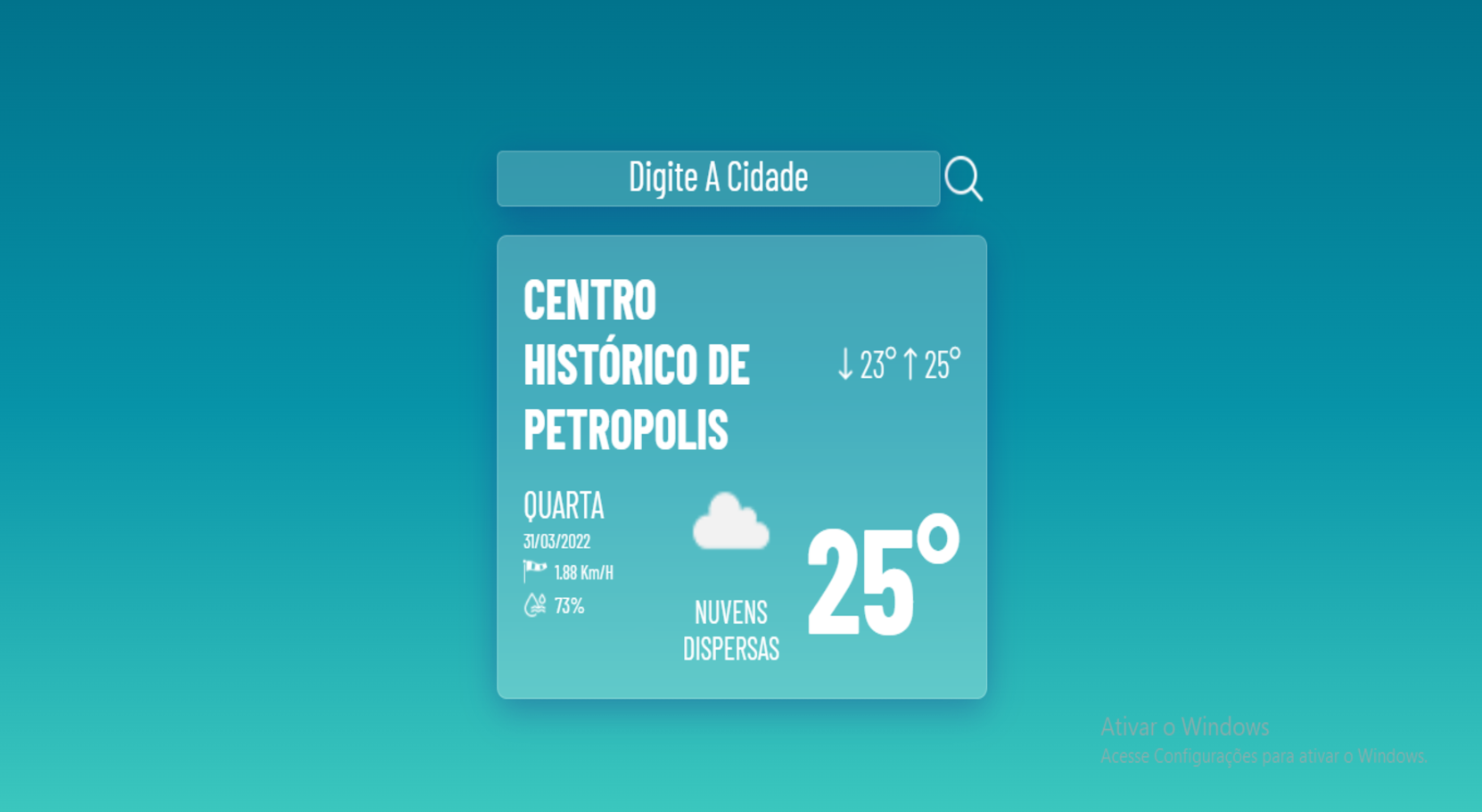 Clima Tempo